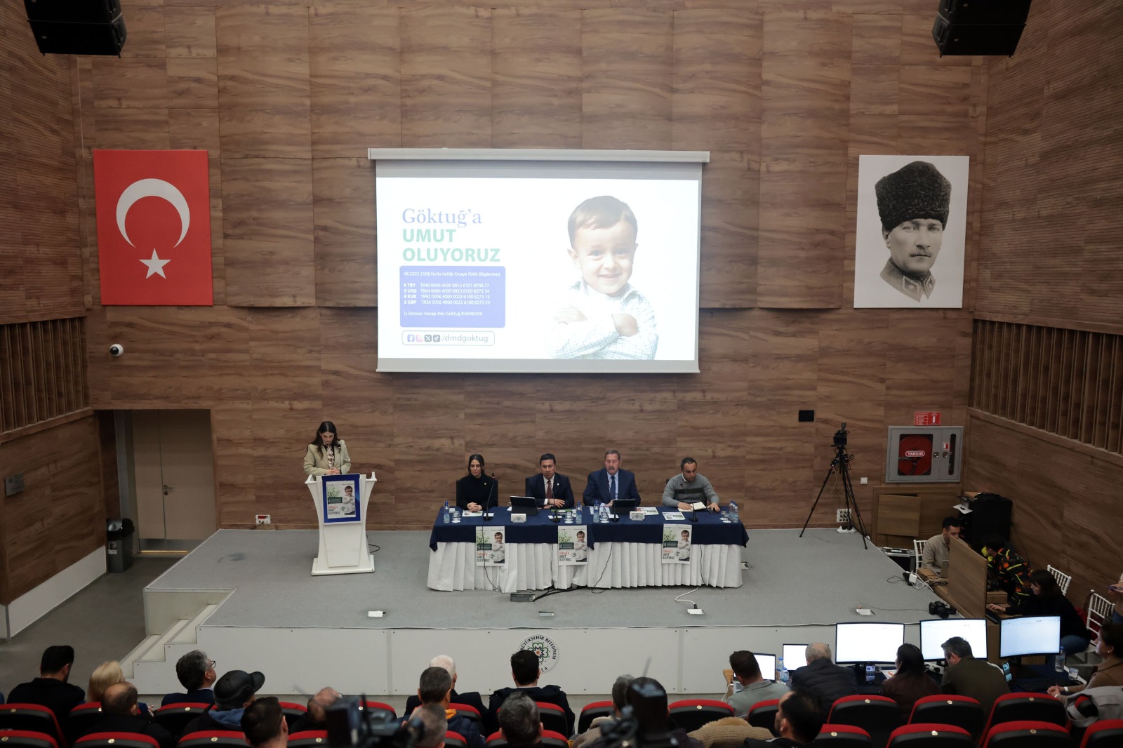 Muğla Büyükşehir Belediyesi’nden DMD Hastası Minik Göktuğ’a Destek